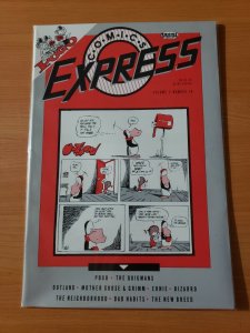 Comics Express Vol. 2 #18 ~ VERY FINE - NEAR MINT ~ 1991 Comics Interviews