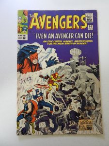 The Avengers #14 (1965) FN- condition date stamp front cover, stains back cover