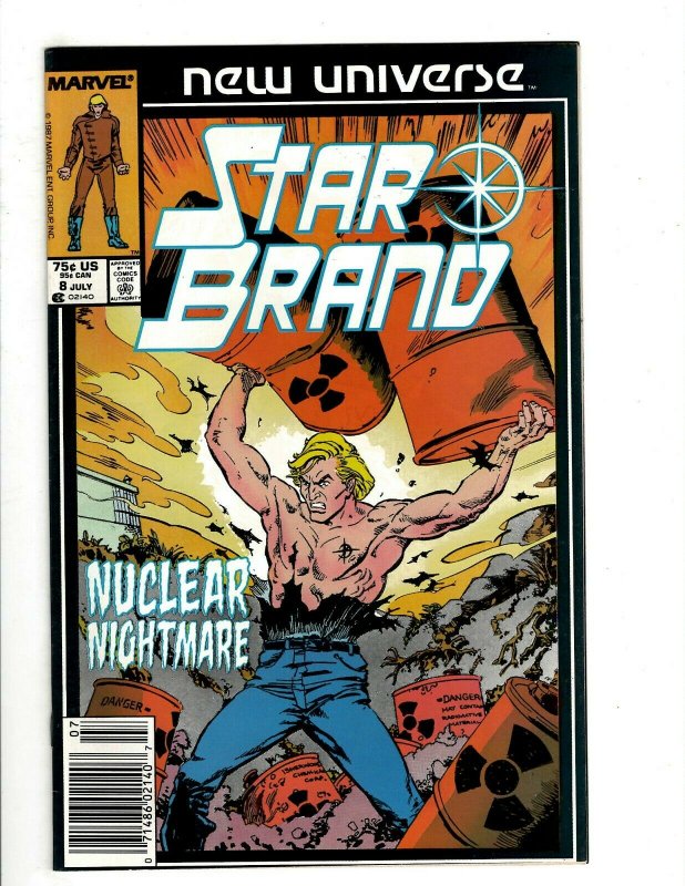 12 Marvel Comics Star Brand 8 13 14 15 16 17 18 19 Annual 1 Light and Dark + HG1 