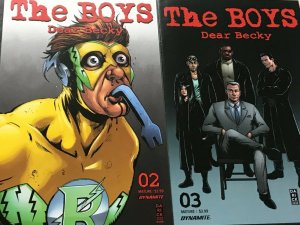 THE BOYS DEAR BECKY#1-6 VF/NM LOT 2020 DYNAMITE COMICS 