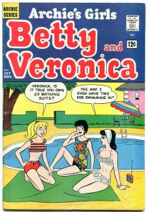 Archie's Girls Betty & Veronica #107 1964-Swimsuit cover- Silver Age VG