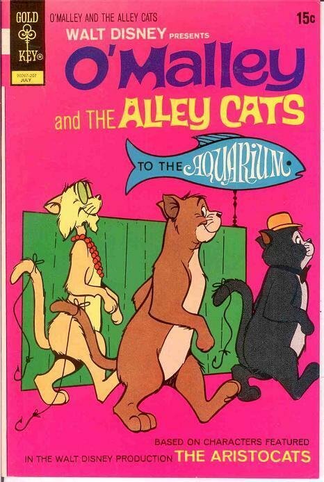OMALLEY & THE ALLEY CATS (1971-1974 GOLD KEY) 3 VF-NM COMICS BOOK
