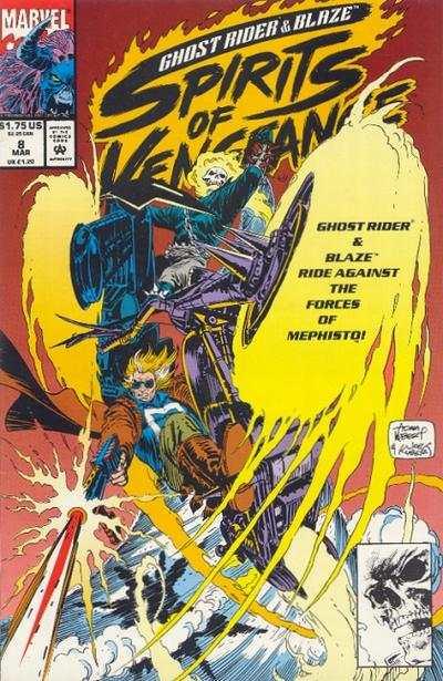 Ghost Rider/Blaze: Spirits of Vengeance #8, NM (Stock photo)