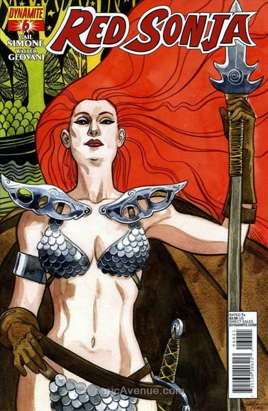 Red Sonja (Dynamite, Vol. 2) #6A VF/NM; Dynamite | save on shipping - details in