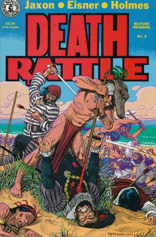 Death Rattle (Vol. 2) #2 VF; Kitchen Sink | we combine shipping 