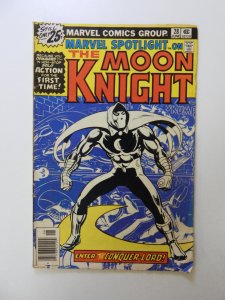 Marvel Spotlight #28 1st solo Moon Knight VG condition
