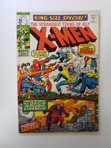 X-Men Annual #1 (1970) FN condition 1/4 spine split