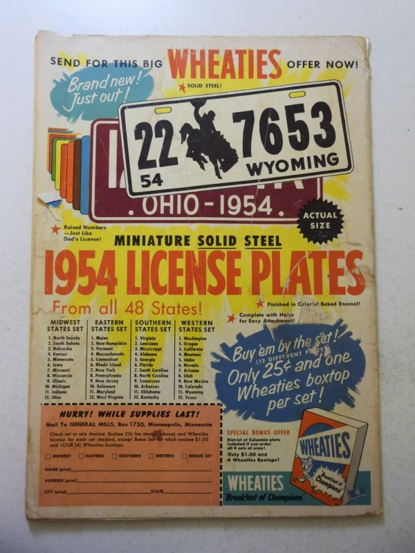 Walt Disney's Comics and Stories #163 (1954) GD/VG Condition See desc