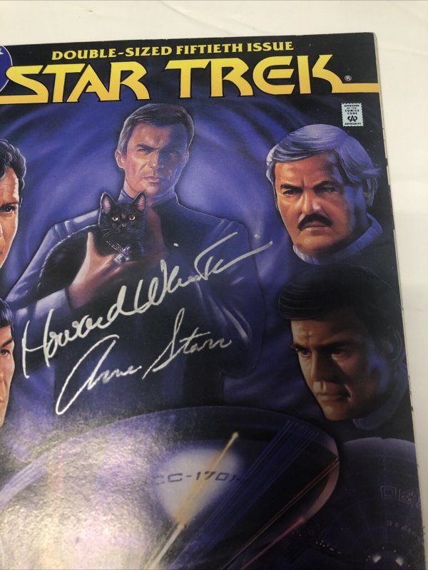Star Trek Double-Sized (1993) #50 (FN/VF) •Signed Howard Weinstein • Arnie Starr