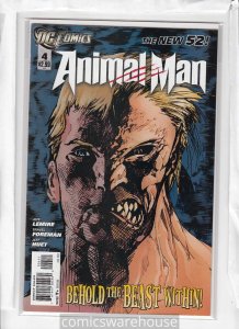ANIMAL MAN (2011 DC) #4 NM A69516