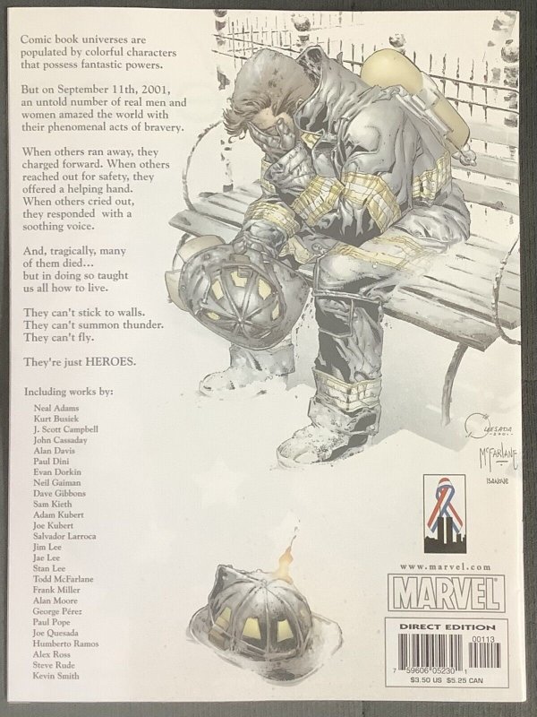 Heroes. 9/11 Tribute (2001, Marvel) NM-
