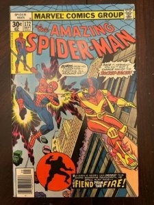 The Amazing Spider-Man #172 (1977) - 1st Rocket Racer ! VF/NM