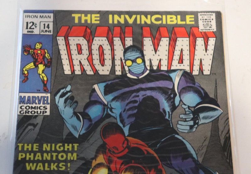 Iron Man #14 1st Night Phantom Travis Hoyt