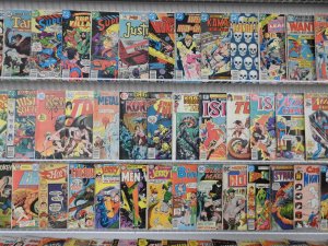 Huge Lot 160+ Silver/Bronze Comics W/ Iron man, Disney, Superman, Ghosts, War+