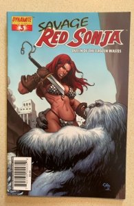 Savage Red Sonja: Queen of the Frozen Wastes #3 (2006) Frank Cho Cover