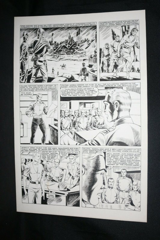 The Origin of the Galactic Legion 4 Page Complete Story art by Jay Disbrow 