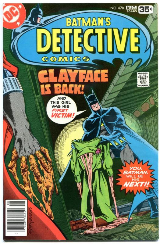 DETECTIVE COMICS #478, VF/NM, Batman, 1st Clayface III, 1937 1978, more in store