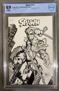 Spawn #319 (2021) CBCS 9.9 McFarlane B&W Variant
