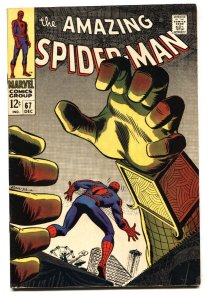 Amazing Spider-Man #67  1968 - Marvel  -FN+ - Comic Book