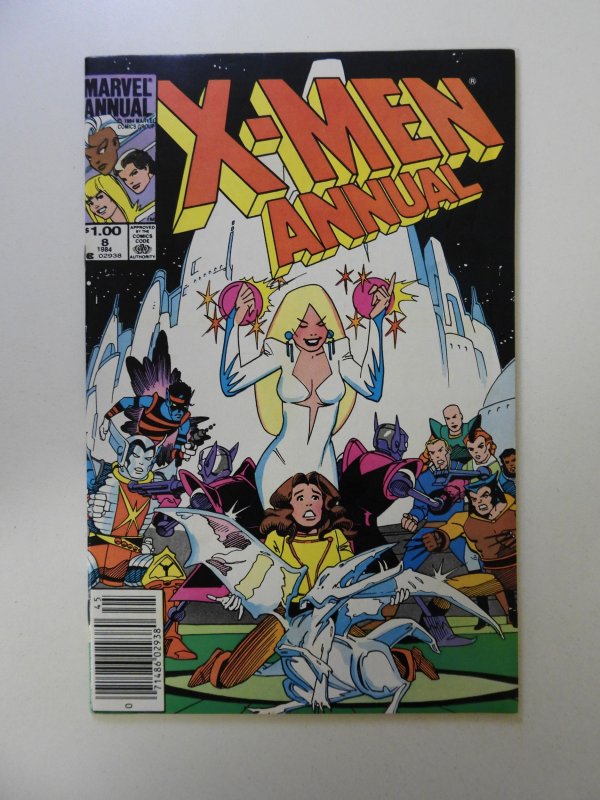 X-Men Annual #8 Newsstand Edition (1984) FN condition