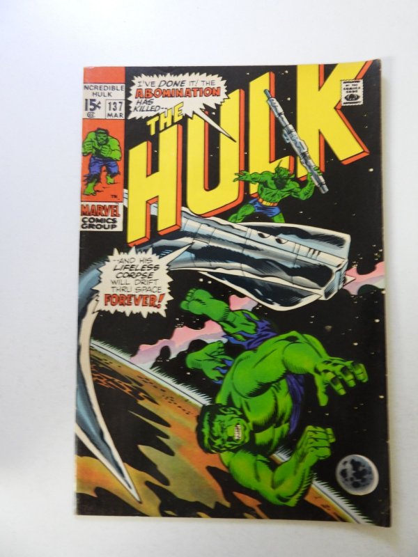 The incredible Hulk #137 (1971) FN+ condition