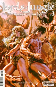 Lords Of The Jungle #3A VF/NM ; Dynamite | Tarzan Sheena