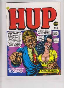 Hup #1 FN (3rd) robert crumb  mr. natural  devil girl  last gasp underground