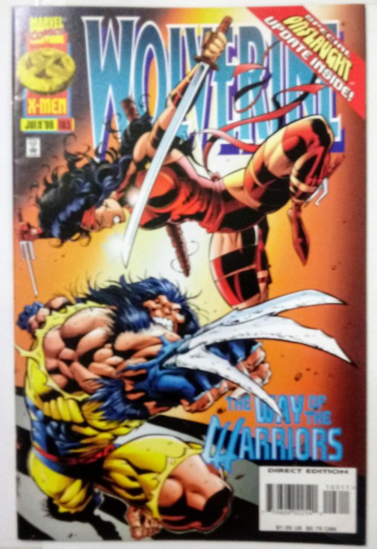 Wolverine #103 (VF+) 1¢ Auction! No Resv! See More!