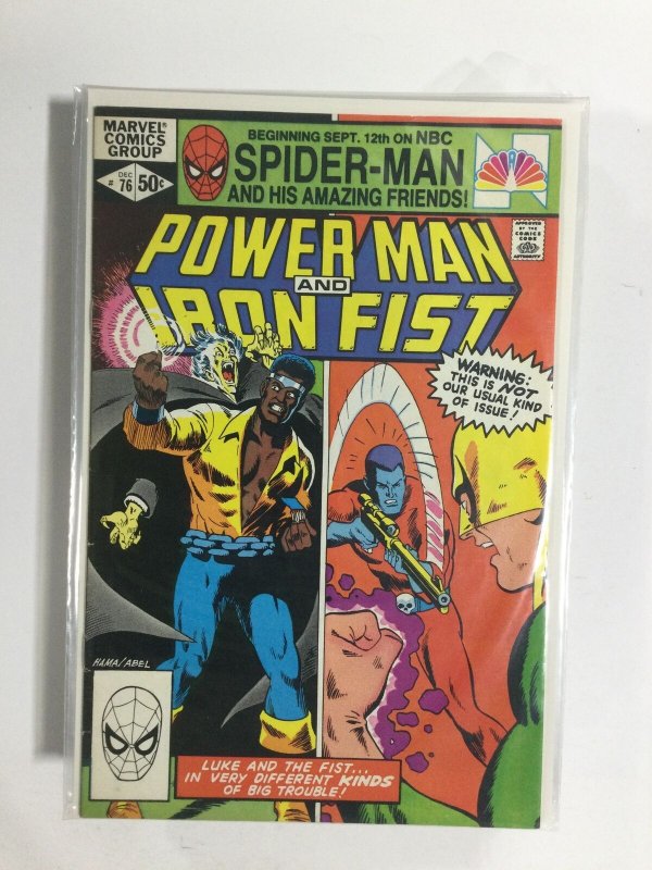 Power Man and Iron Fist #76 (1981) VF3B126 VERY FINE VF 8.0