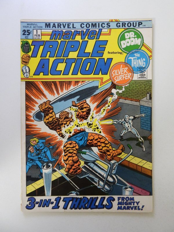 Marvel Triple Action #1 (1972) VG+ condition 1 spine split