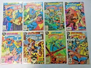 World's Finest Superman Batman lot #283-318 31 diff 6.0 FN (1982)