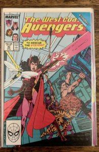 West Coast Avengers #43 Direct Edition (1989)