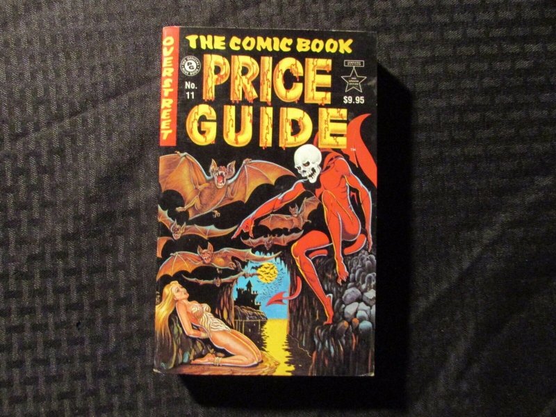 OVERSTREET COMIC BOOK PRICE GUIDE #11 (5.5) HORROR COVER 1981