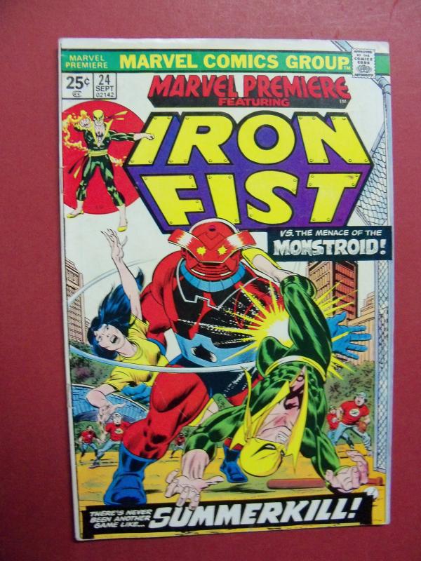 IRON FIST #24  (4.0  OR BETTER)  MARVEL COMICS