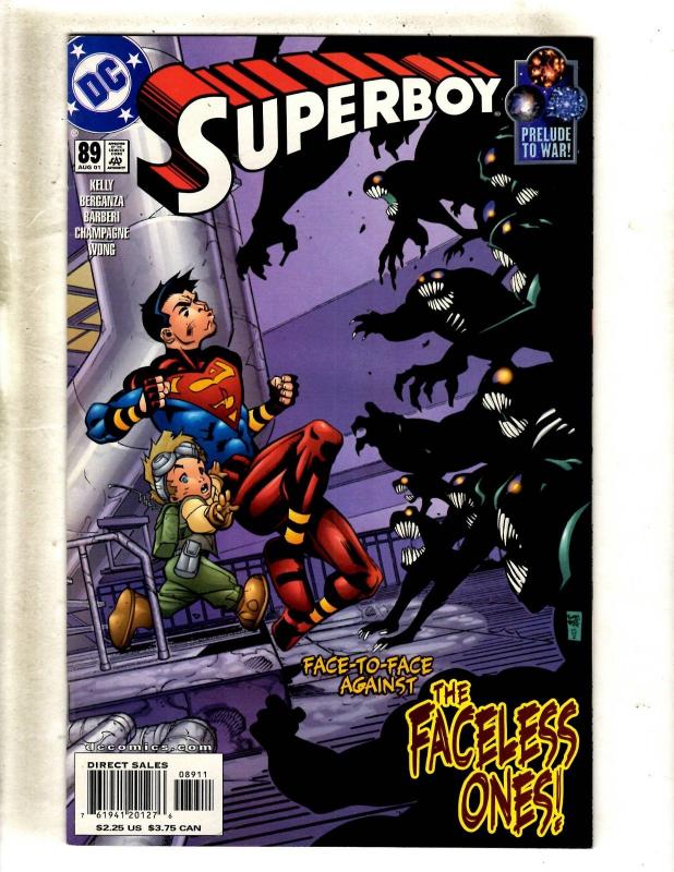 9 DC Comic Books Superboy # 83 84 85 88 89 90 + Superman # 166 173 201 J360