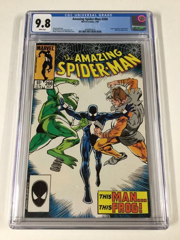 Amazing Spider-man 266 Cgc 9.8 White Pages Marvel