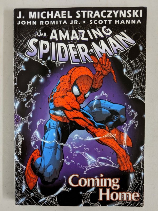 The Amazing Spider-man Coming Home Vol 10 Paperback 2001 J Michael Straczynski 