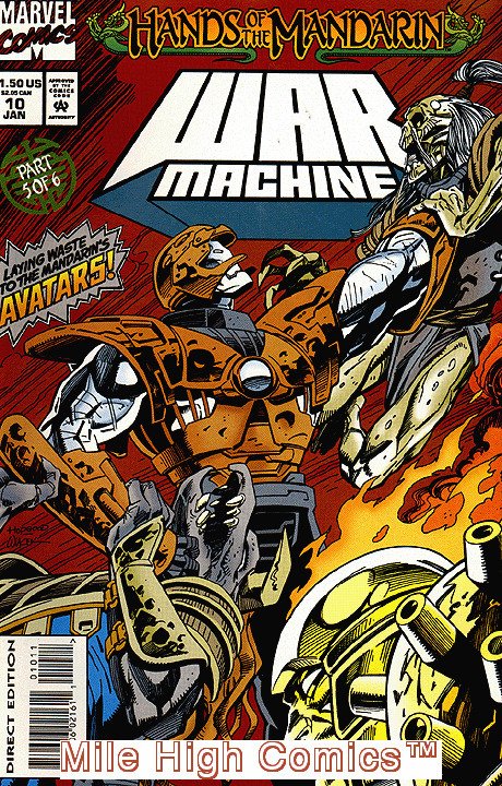 War Machine (1994) #10, Comic Issues