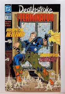 Deathstroke, the Terminator #5 (Dec 1991, DC) VF/NM  