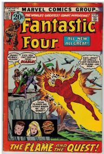 FANTASTIC FOUR 117 G-VG Dec. 1971 COMICS BOOK
