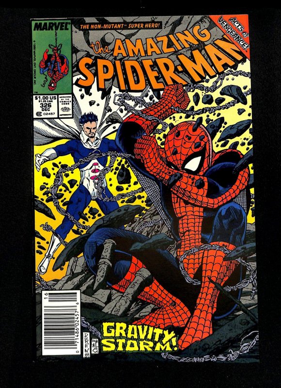 Amazing Spider-Man #326 Newsstand Variant