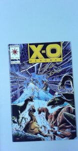 X-O Manowar #15 (1993) FN SIGNED BART SEARS