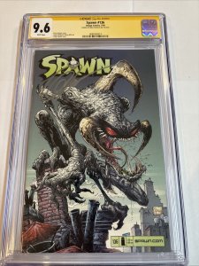 Spawn (2004) # 136 (CGC 9.6 SS) Signed Greg Capullo • Image Comics