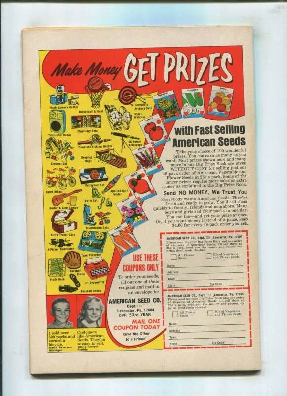 FLASH #205 (7.0) FASTEST MEN OF YESTERDAY TODAY & TOMORROW 1971