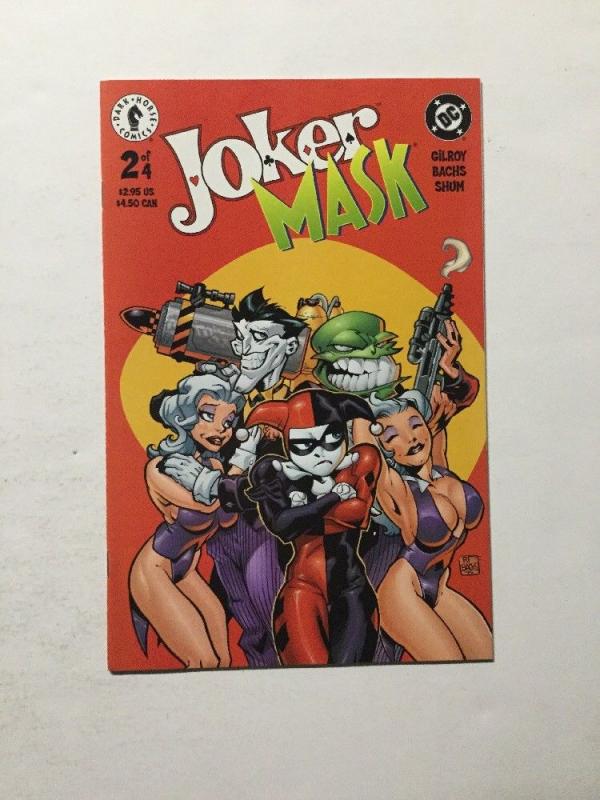 Joker Mask 2 Of 4 & 4 Of 4 Nm Near Mint