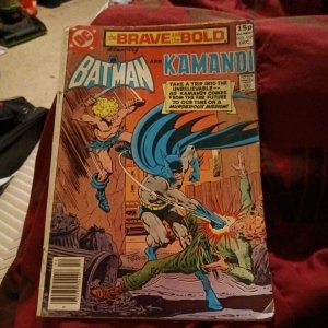 The Brave and the Bold #157 Batman & Kamandi UK Variant December 1979 Bronze Age