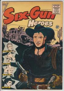 Six-Gun Heroes #33 (Apr-55) VF+ High-Grade Hopalong Cassidy, Rocky Lane, Smil...