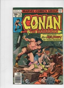 CONAN the BARBARIAN #77 78 79 VG, Buscema, Chan, Howard, 1970 1977, Red Sonja  