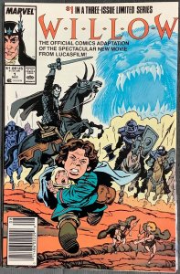 Willow #1 (1988, Marvel) Rare Newsstand Edition VF+