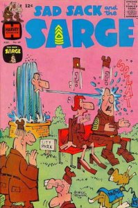 Sad Sack And The Sarge #69 GD ; Harvey | low grade comic August 1968 Baker